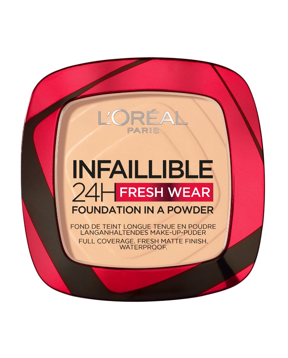 L'Oréal Paris - Polvos compactos mate de larga duración Infalible 24h L'Oréal Paris.