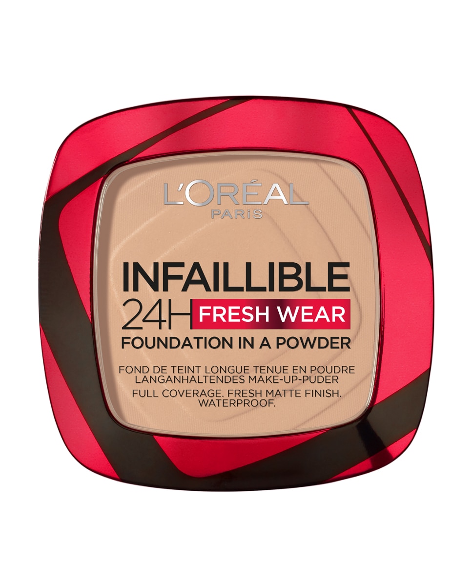 L'Oréal Paris - Polvos compactos mate de larga duración Infalible 24h L'Oréal Paris.