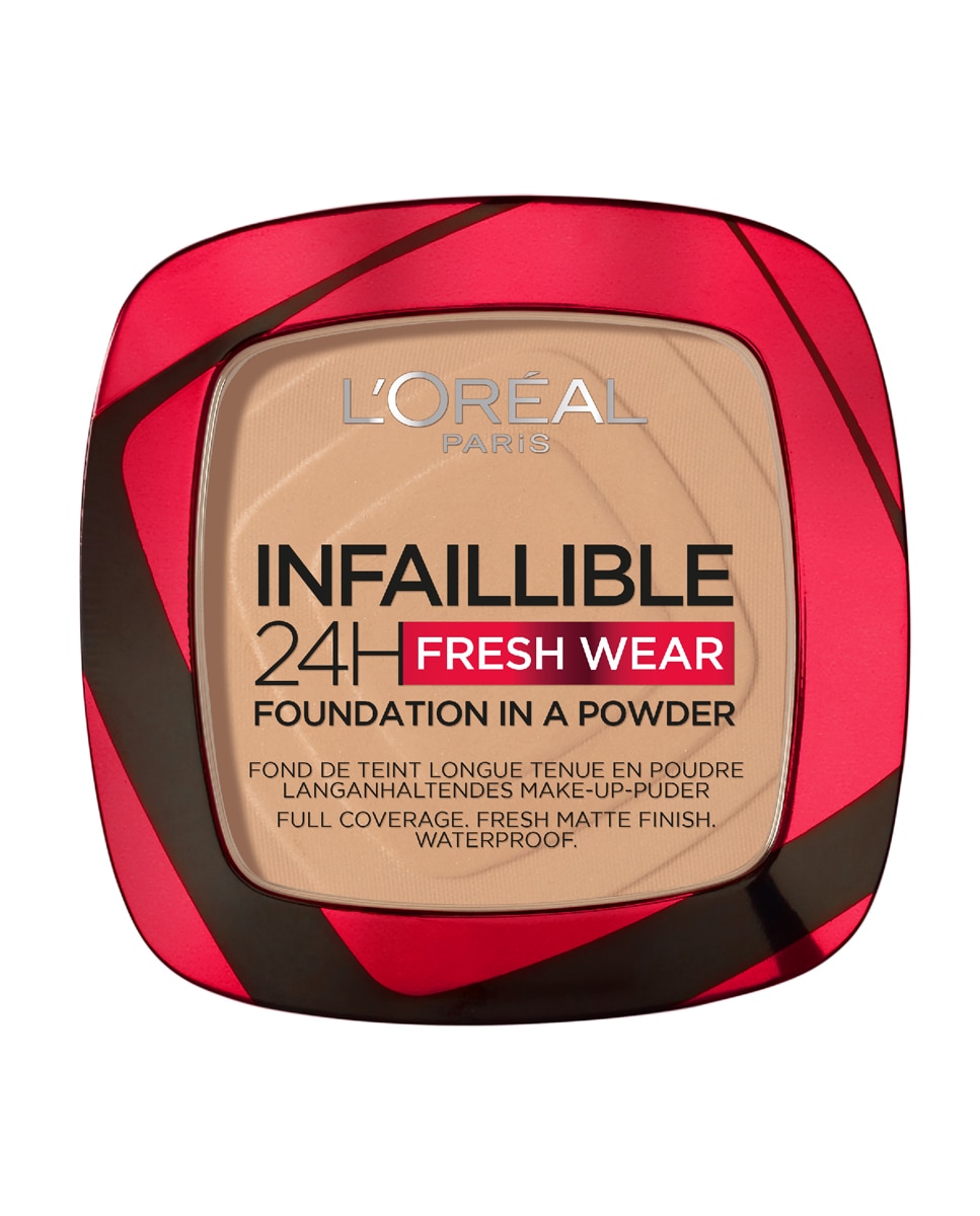 L'Oréal Paris - Polvos compactos mate de larga duración Infalible 24h L'Oréal Paris.