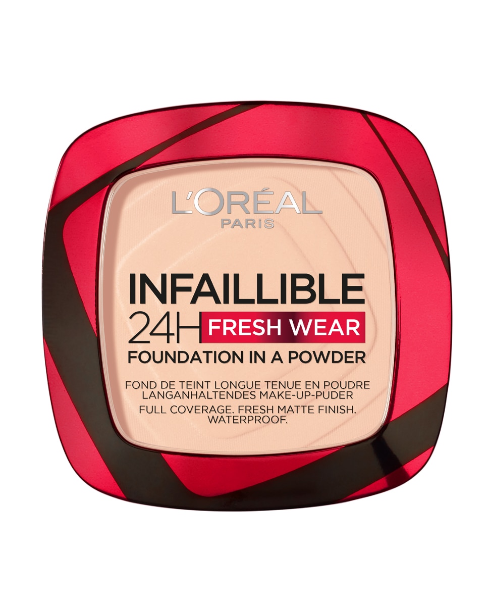 L'Oréal Paris - Polvos compactos mate de larga duración Infalible 24h L'Oréal Paris.