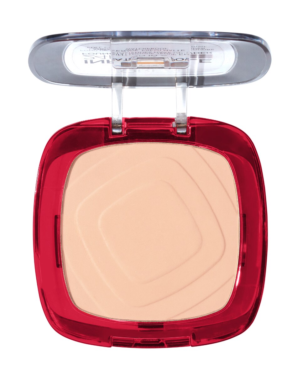 Polvos compactos mate de larga duración Infalible 24h L'Oréal Paris 180 Rose Sand-2