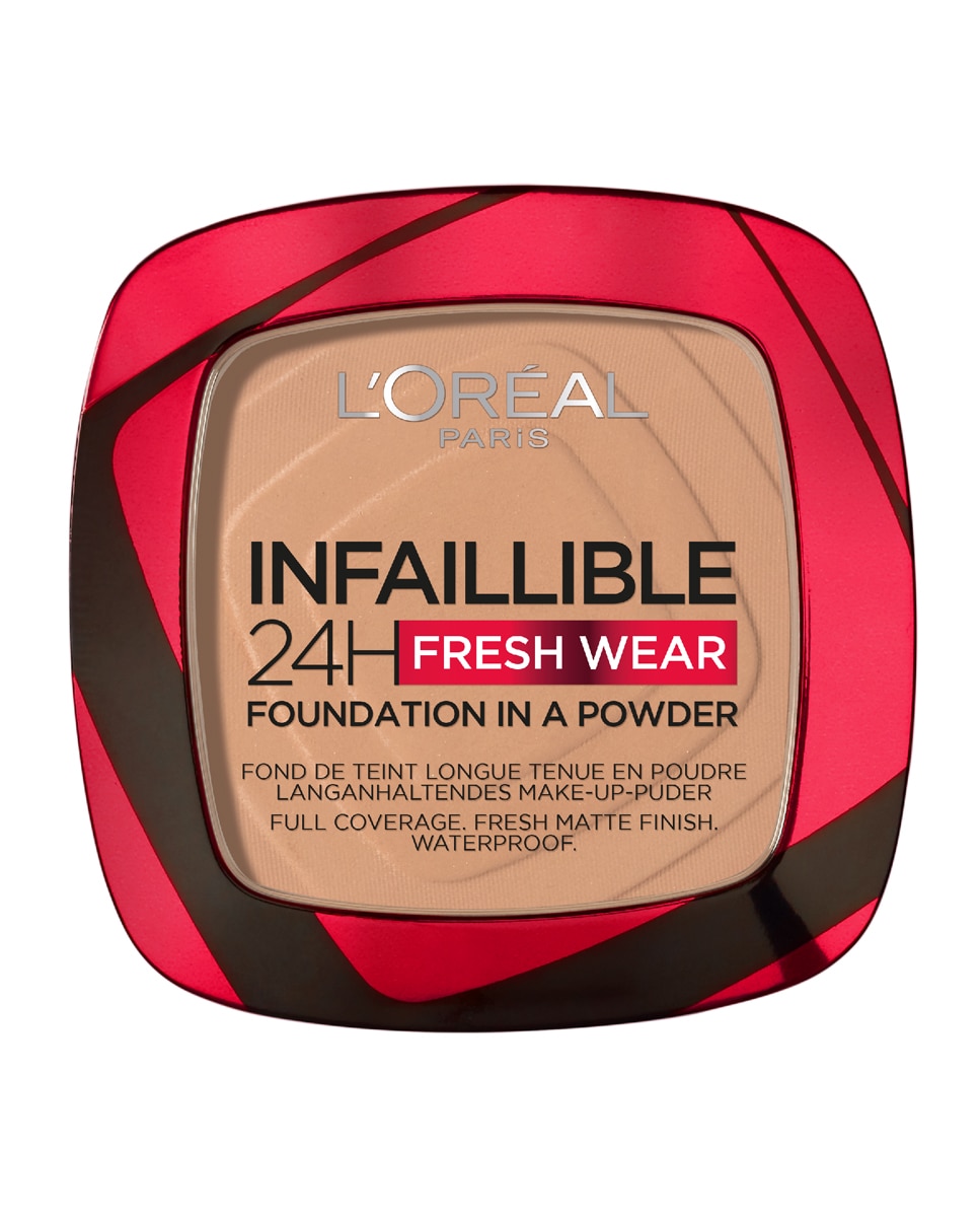 L'Oréal Paris - Polvos compactos mate de larga duración Infalible 24h L'Oréal Paris.
