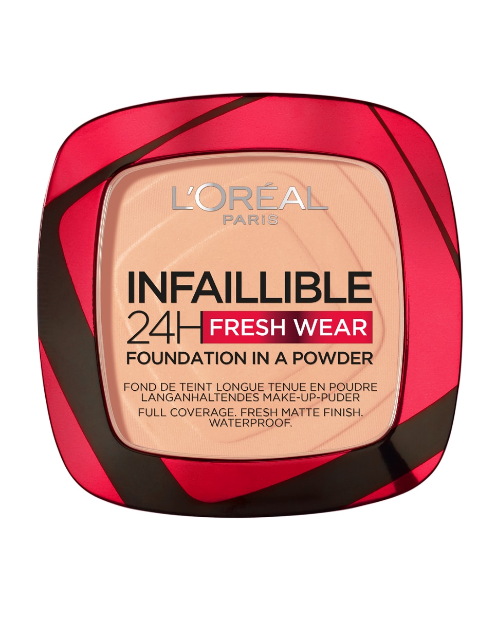 L'Oréal Paris - Polvos compactos mate de larga duración Infalible 24h L'Oréal Paris.