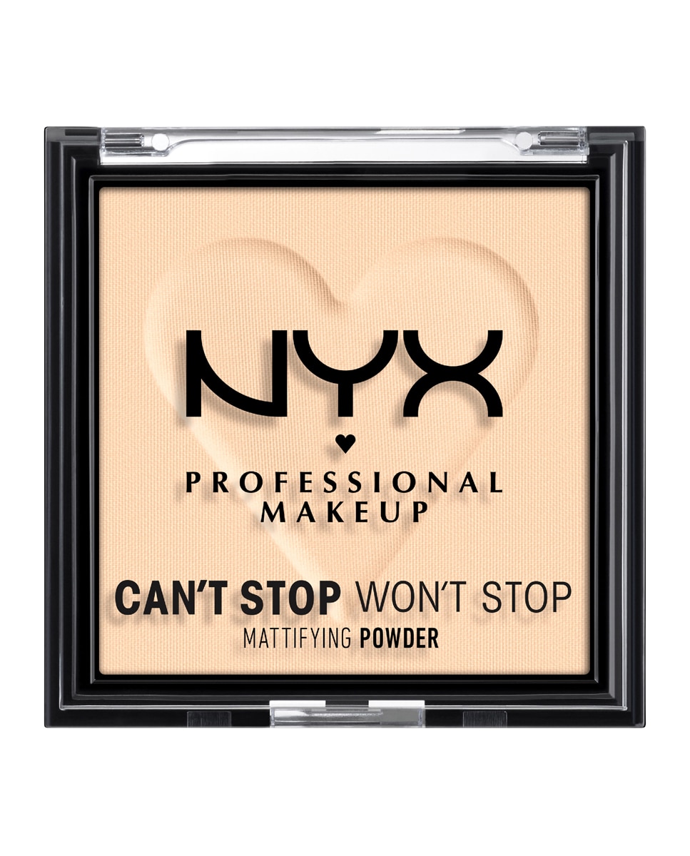 NYX Professional Makeup - Polvos matificantes profesionales Can´t stop Won´t stop NYX Professional Makeup.