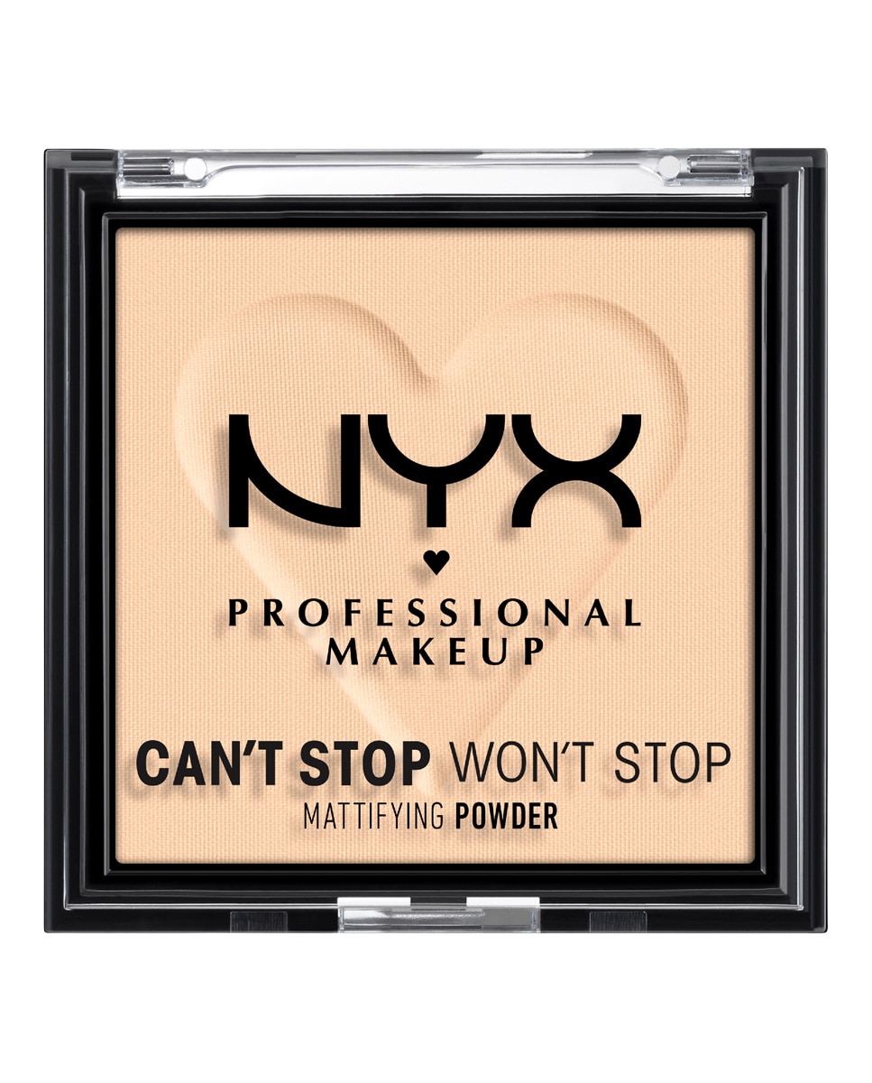 NYX Professional Makeup - Polvos matificantes profesionales Can´t stop Won´t stop NYX Professional Makeup.