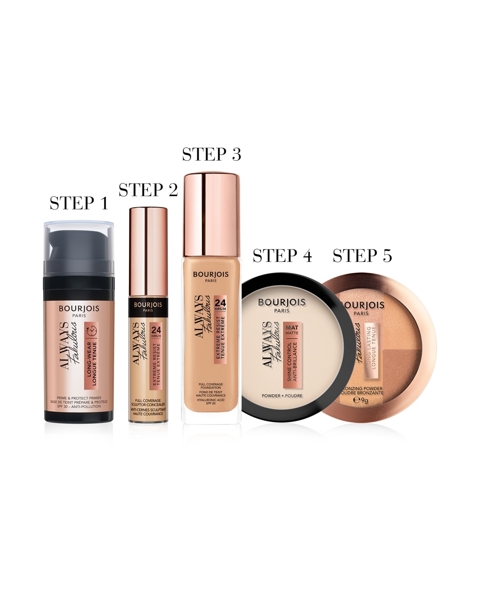 Polvos compactos matificantes Always Fabulous Powder Bourjois - 310 310-5