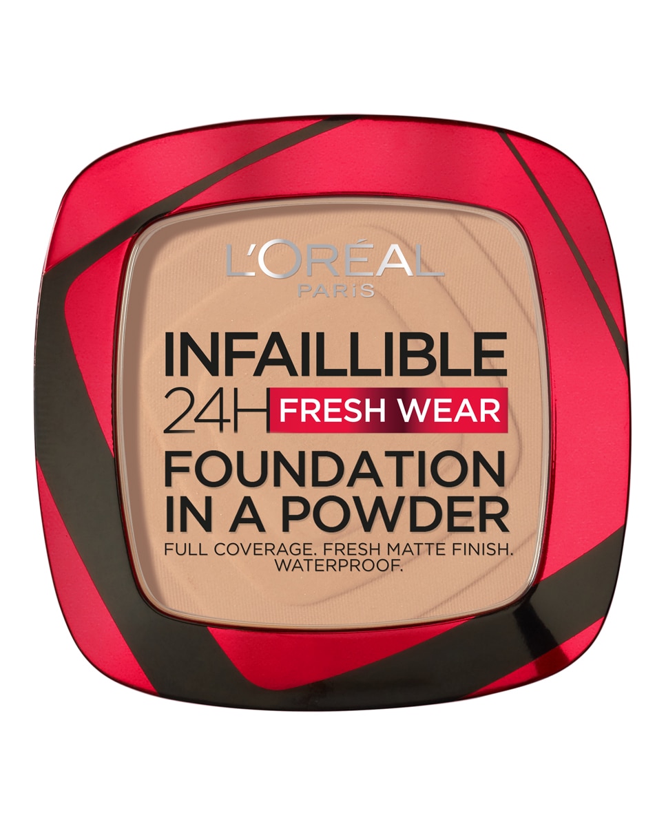 L'Oréal Paris - Polvos compactos mate de larga duración Infalible 24h L'Oréal Paris.