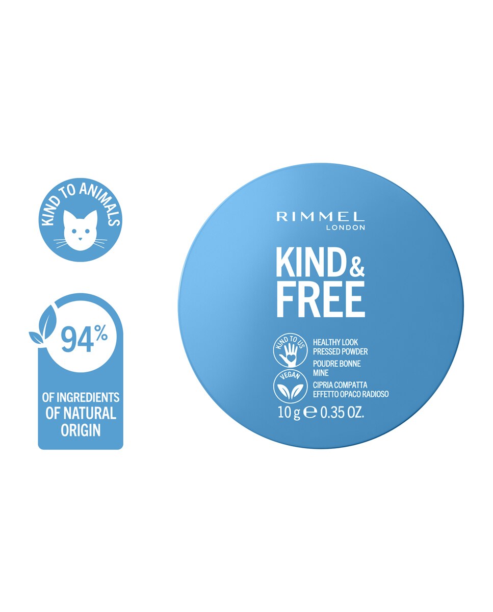 Polvos compactos matificantes Kind & Free Rimmel - 10 Fair 10 Fair-4