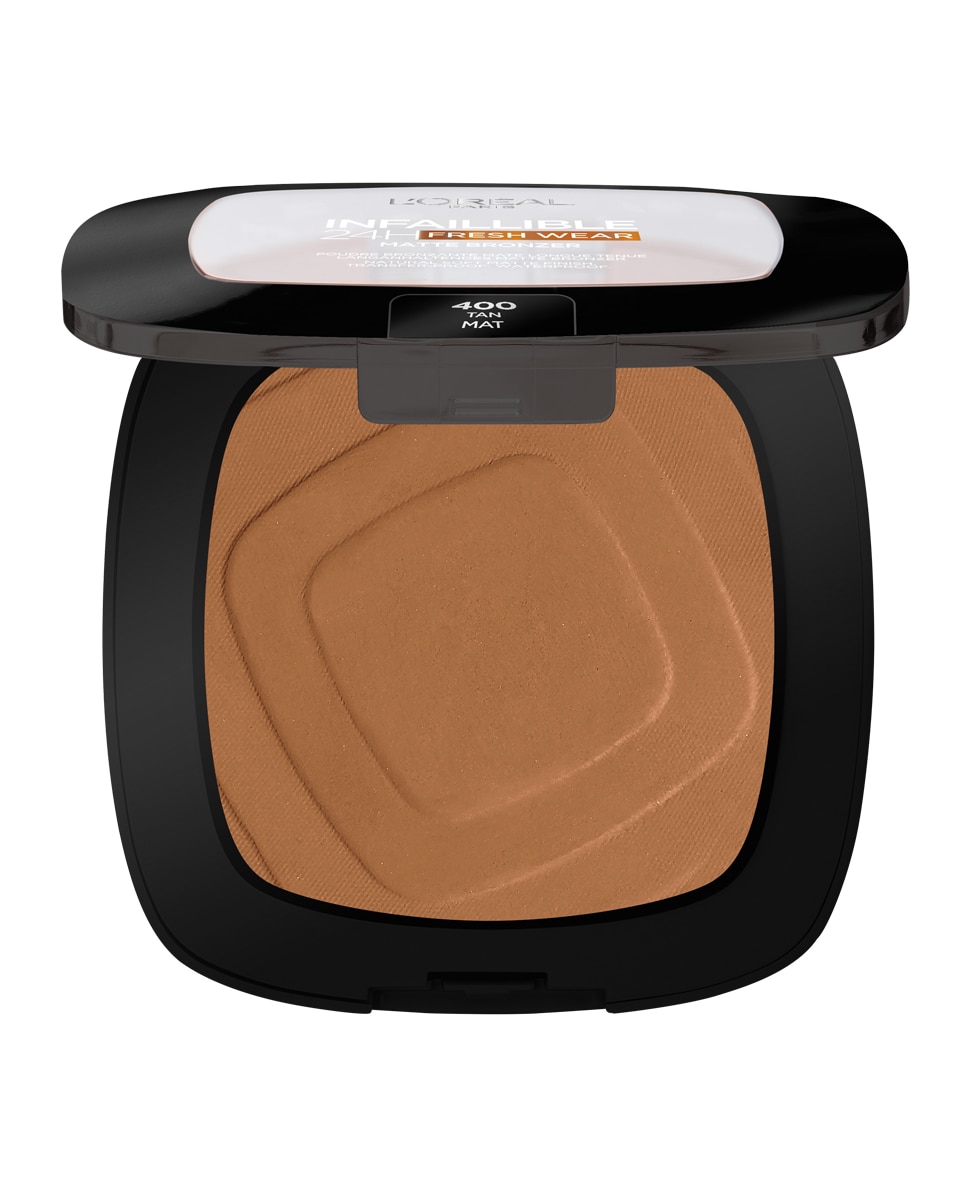 Polvos bronceadores mate larga duración Infalible 24 h L'Oréal Paris - 400 Tan 400 Tan-2
