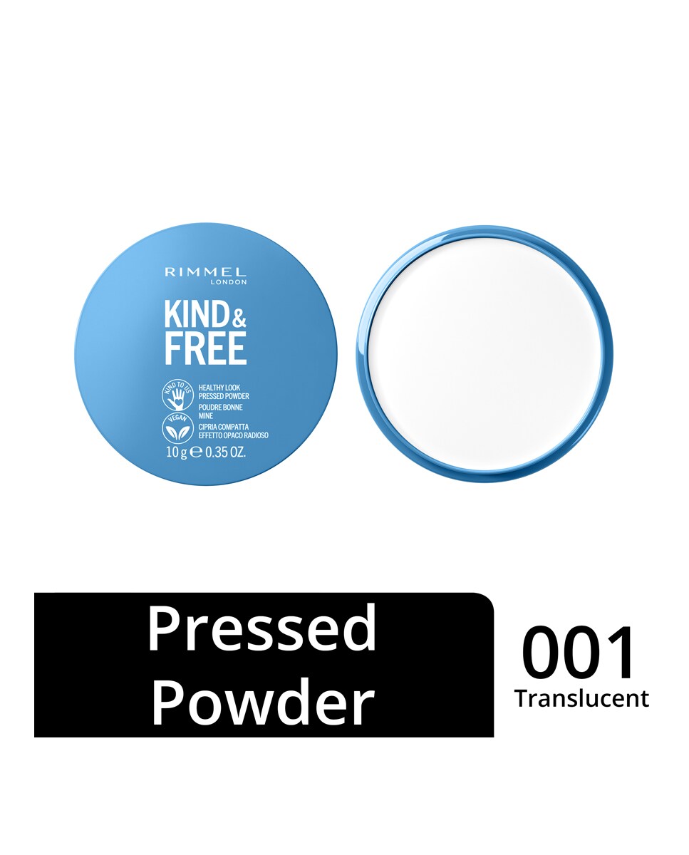 Polvos translúcidos Kind & Free Rimmel Translúcido-4