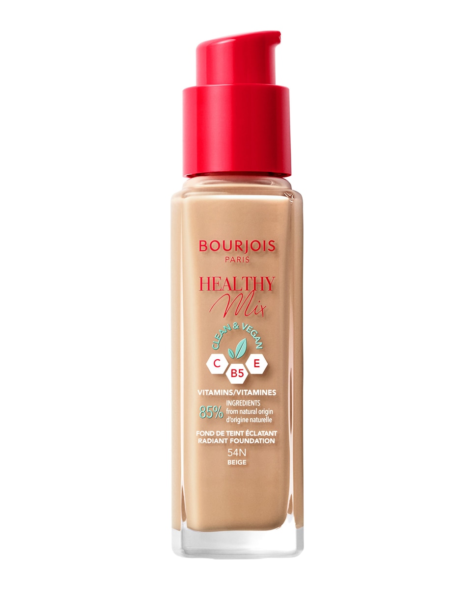 Base de maquillaje Healthy Mix Clean & Vegan Bourjois - 054 - Beige 30 ml 054 - Beige-2