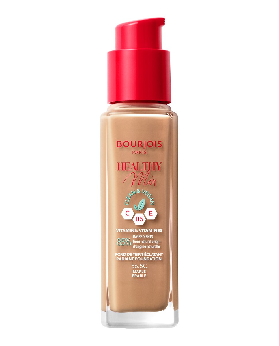 Base de maquillaje Healthy Mix Clean & Vegan Bourjois - 56,5 - Maple 30 ml 56,5 - Maple-2