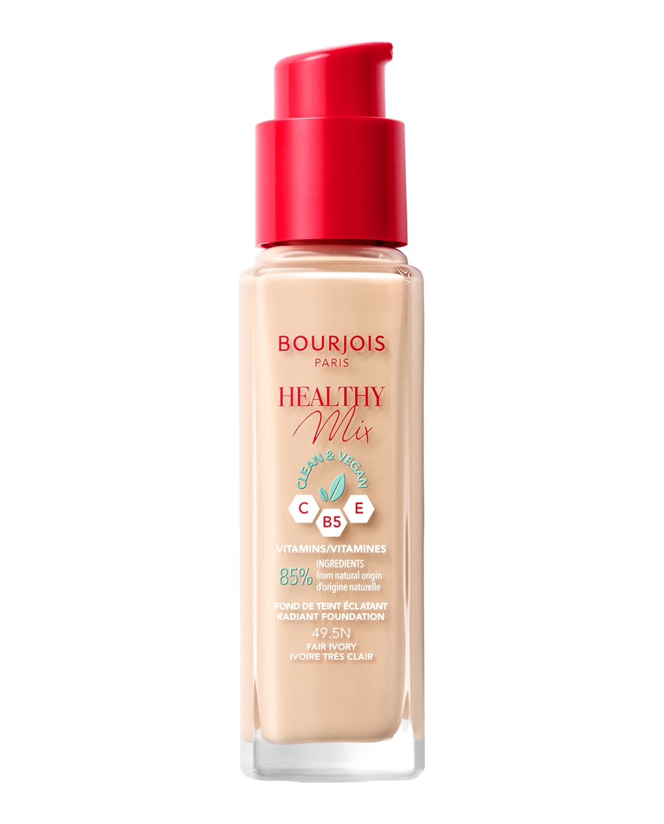 Base de maquillaje Healthy Mix Clean & Vegan Bourjois - 495 - Fair Ivory 30 ml 495 - Fair Ivory-2