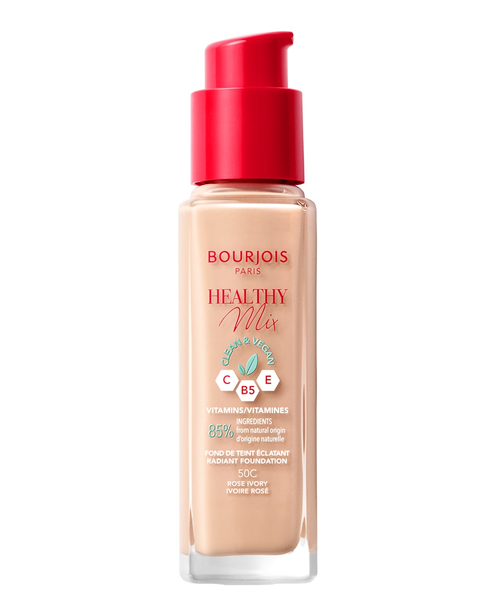 Base de maquillaje Healthy Mix Clean & Vegan Bourjois - 050 - Rose Ivory 30 ml 050 - Rose Ivory-2