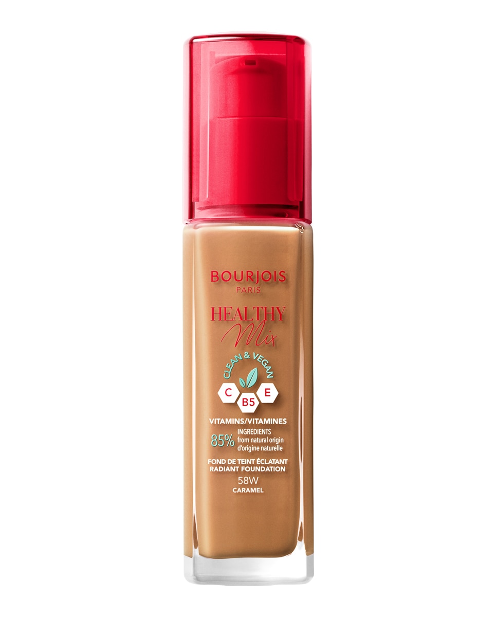 Base de maquillaje Healthy Mix Clean & Vegan Bourjois - 058 - Caramel 30 ml 058 - Caramel-1