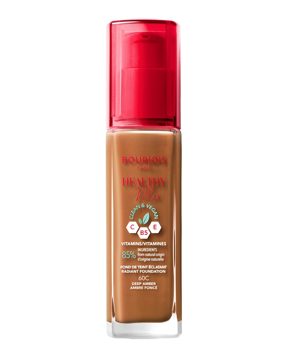 Imagen 0 de Base de maquillaje Healthy Mix Clean & Vegan Bourjois 060 - Dark Amber
