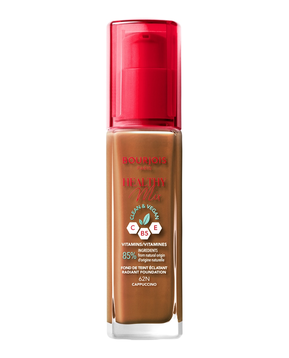 Base de maquillaje Healthy Mix Clean & Vegan Bourjois - 062 - Cappuccino 30 ml 062 - Cappuccino-1