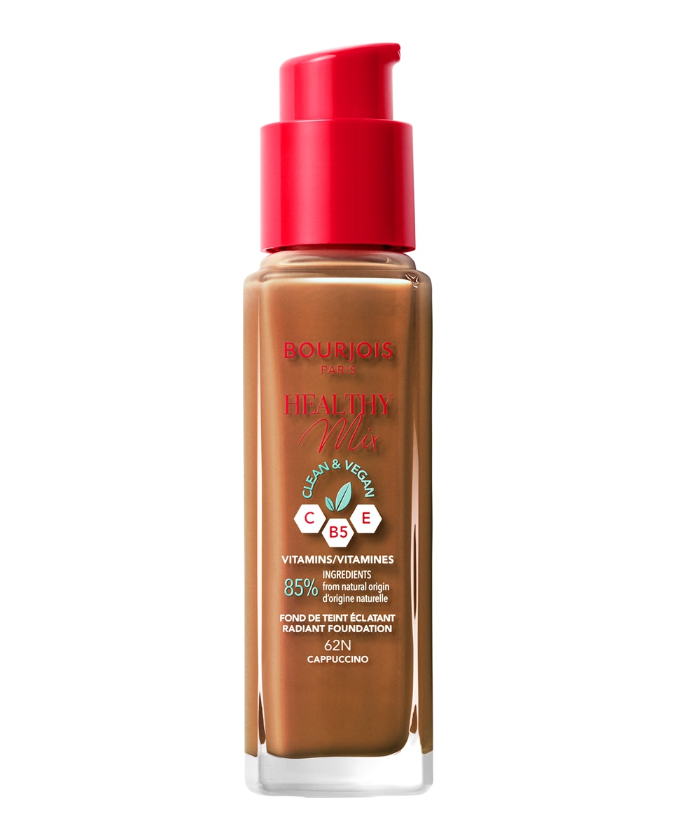 Base de maquillaje Healthy Mix Clean & Vegan Bourjois - 062 - Cappuccino 30 ml 062 - Cappuccino-2