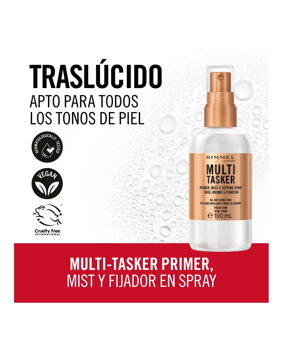 Spray Fijador Multitasker Wake Me Up Bruma Rimmel - 100 ml 2