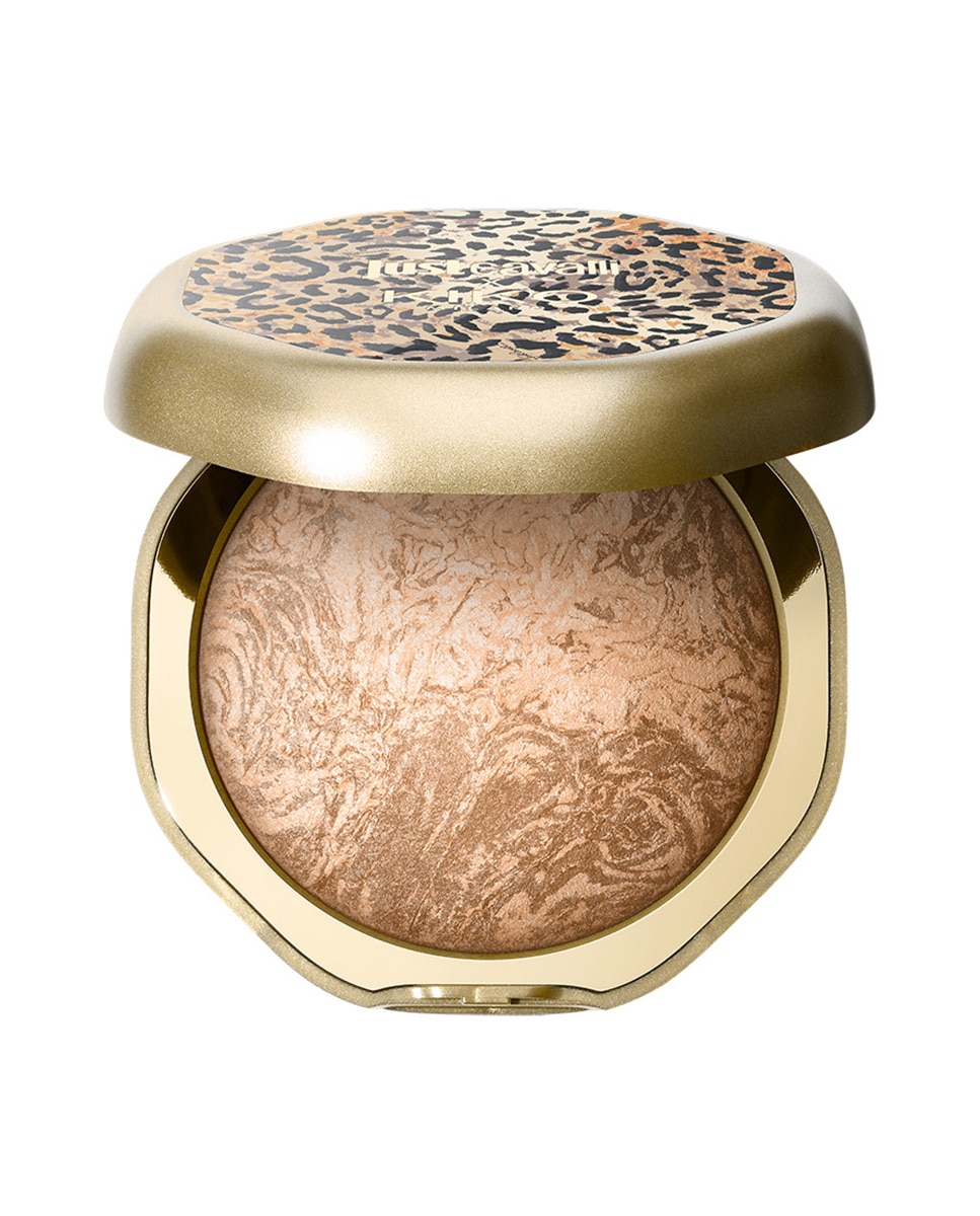 Imagen 0 de Maxipolvos bronceadores cocidos Just Cavalli X Kiko Milano Party Glam Lumi-Bronzer 02 Savanna Toffee