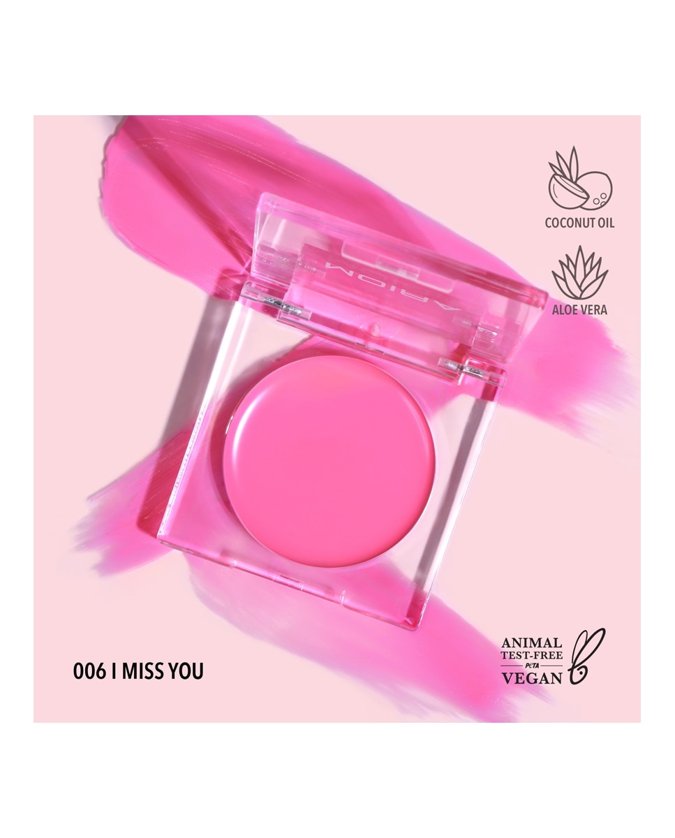 Imagen 4 de Rubor Crema Loveheat MOIRA - 004 I Adore You 006 I Miss you