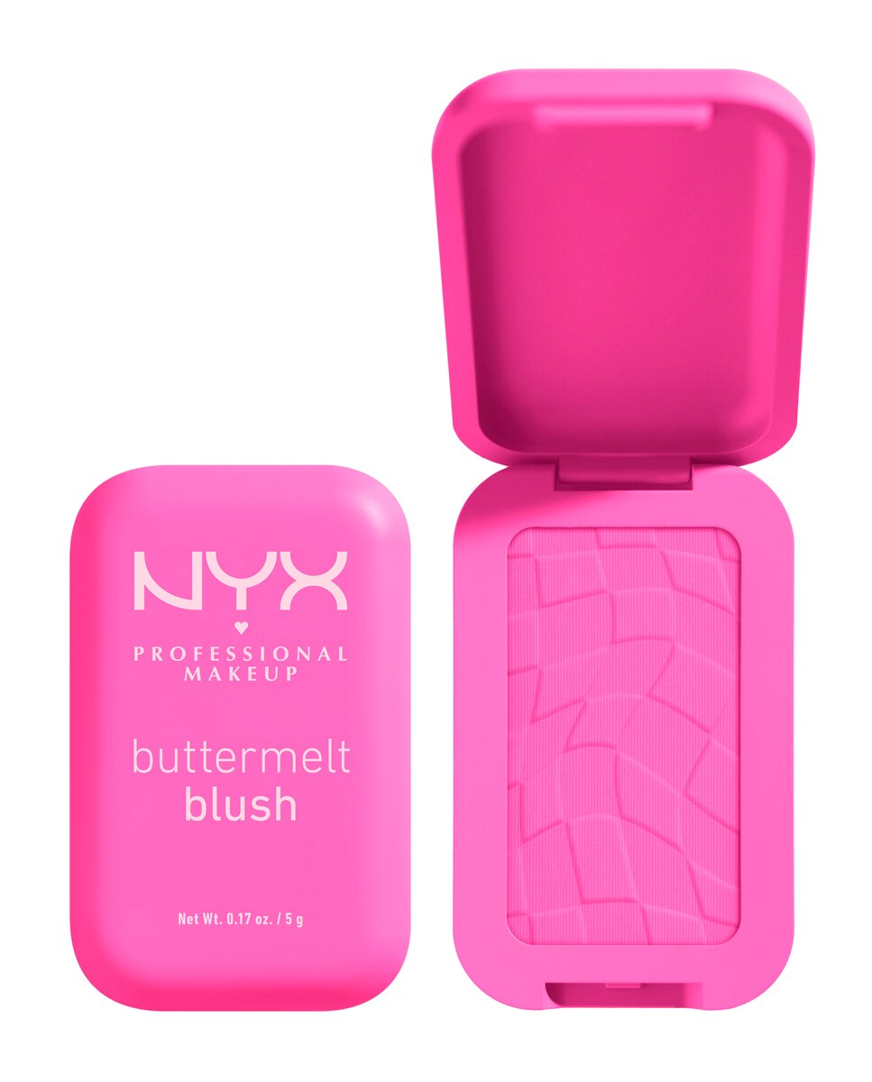 Colorete Makeup Buttermelt Blush NYX Professional - 01 My Butta Half 01 My Butta Half-5