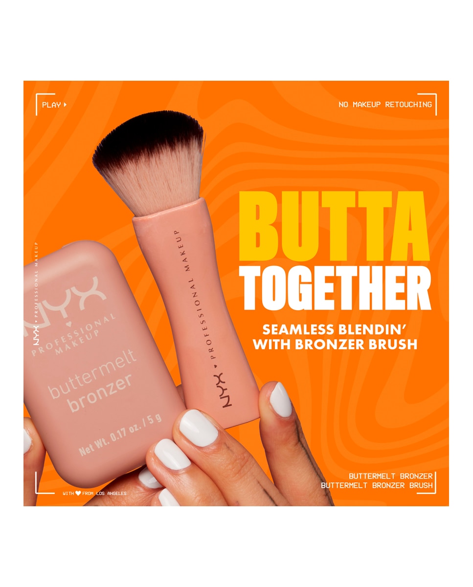 Colorete Makeup Buttermelt Blush NYX Professional - 09 Feeling Butta 09 Feeling Butta-9