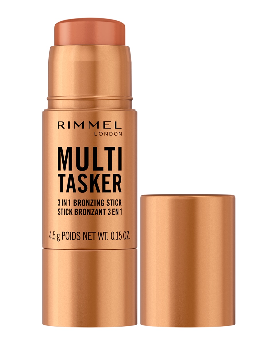 Maquillaje Multitasker Bronzing Stick Bronzer Rimmel London - 002 Medium 4,5 g 002 Medium-2