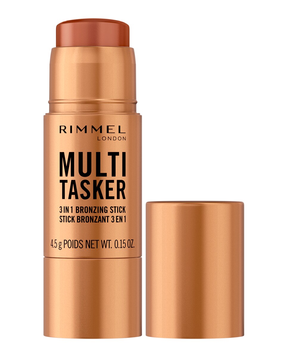 Maquillaje Multitasker Bronzing Stick Bronzer Rimmel London 003 Tan-2