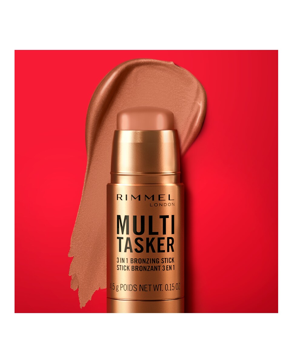 Maquillaje Multitasker Bronzing Stick Bronzer Rimmel London 003 Tan-7