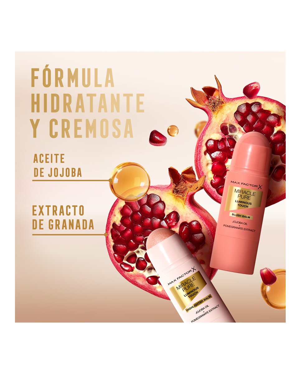 Iluminador Miracle Pure Luminous Touch Balm Max Factor - 15 Rose Gold 6 g 15 Rose Gold-5