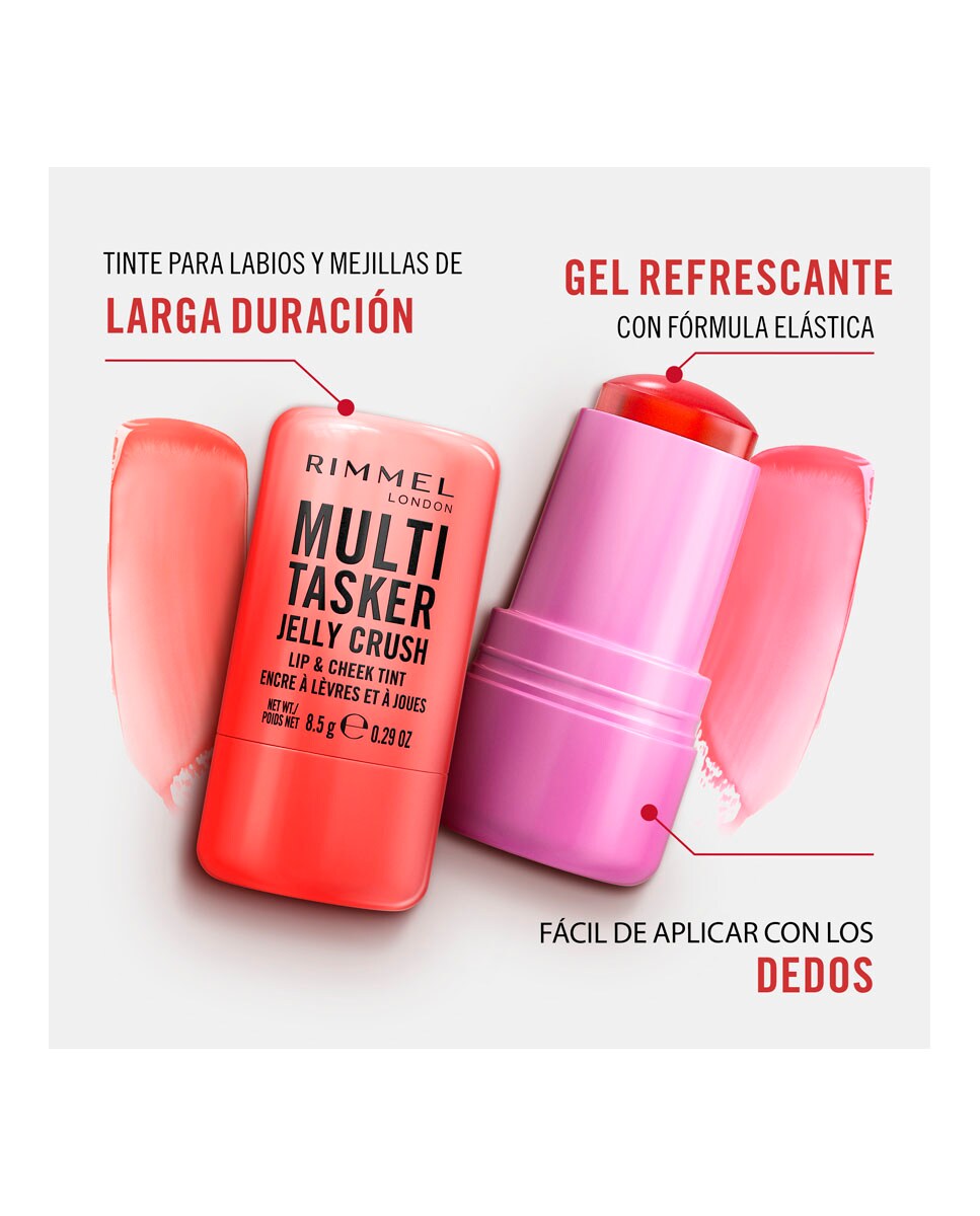Colorete y pintalabios Multitasker Jelly Crush 8,5 g Rimmel London 5