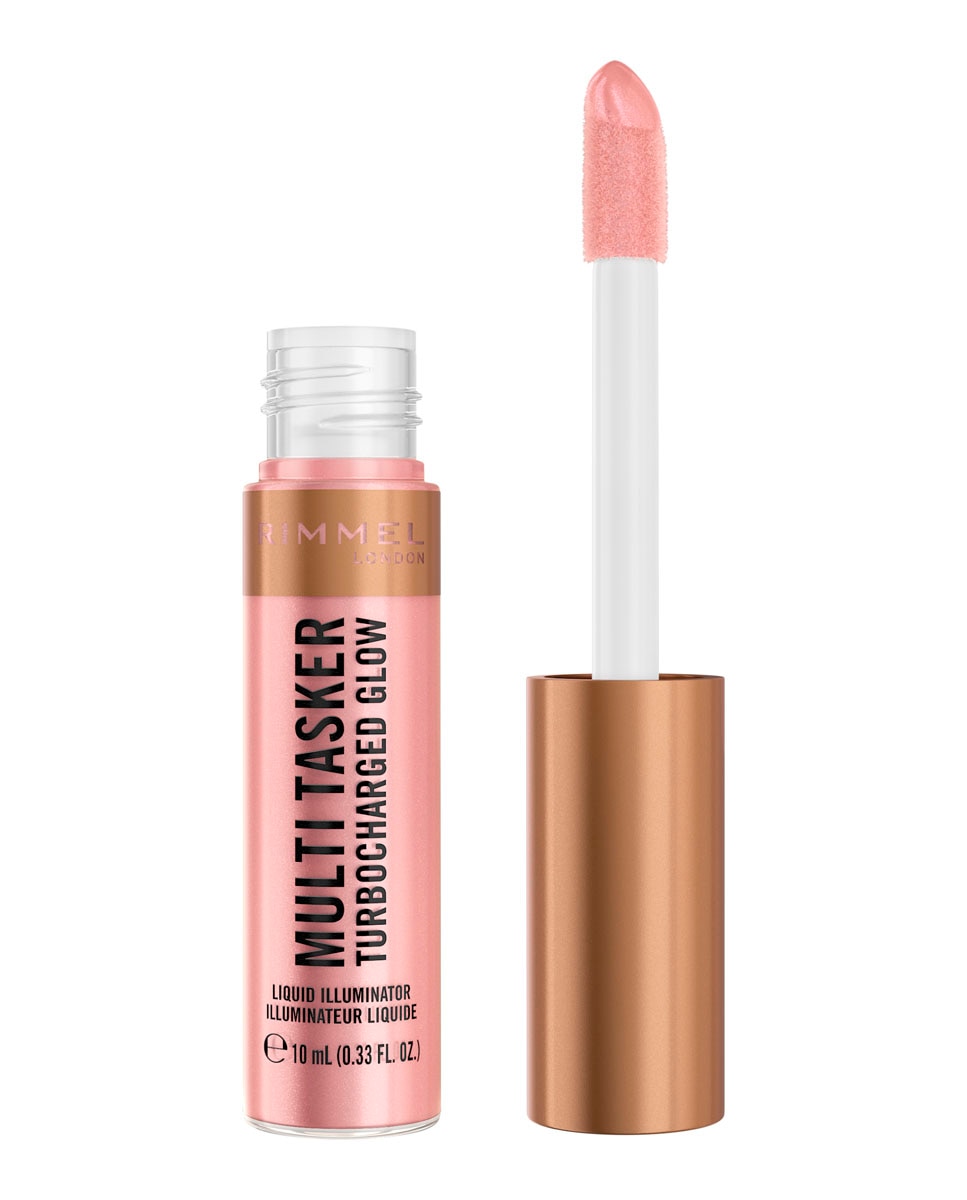 Iluminador Líquido Facial Multi Tasker Turbocharged Glow 10 ml Rimmel London - 10 ml 2