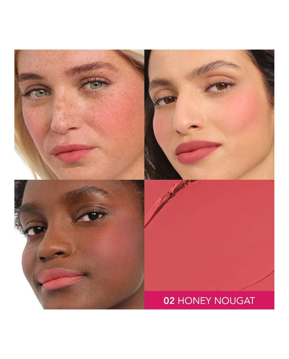 Colorete Macaron Melt Lip & Cheek Flush 8 g Bourjois - HONEY NOUGAT 02 8 g HONEY NOUGAT 02-6