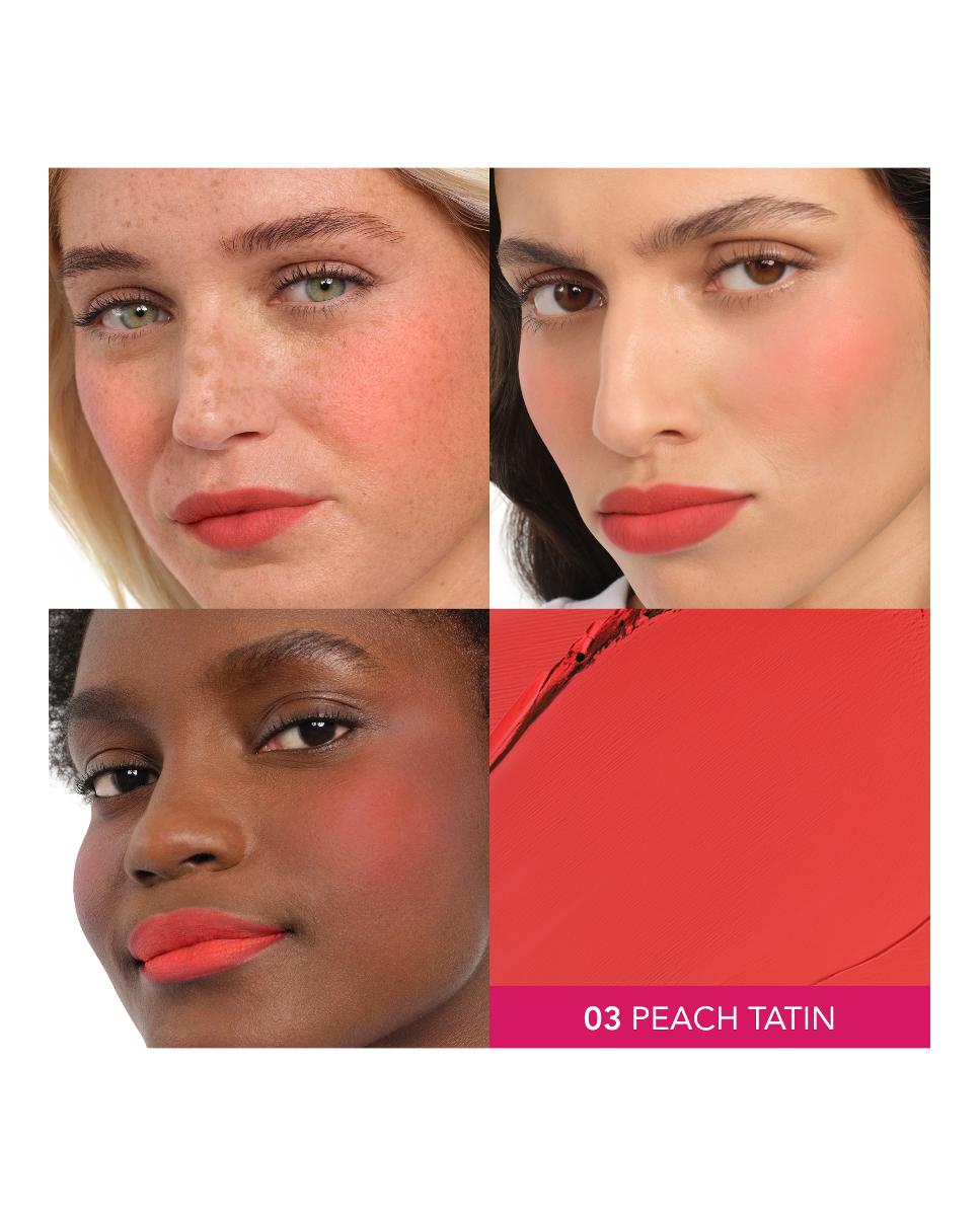 Colorete Macaron Melt Lip & Cheek Flush 8 g Bourjois - PEACH TATIN 03 8 g PEACH TATIN 03-6