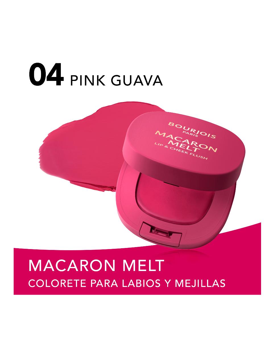 Colorete Macaron Melt Lip & Cheek Flush 8 g Bourjois - PINK GUAVA 04 8 g PINK GUAVA 04-3