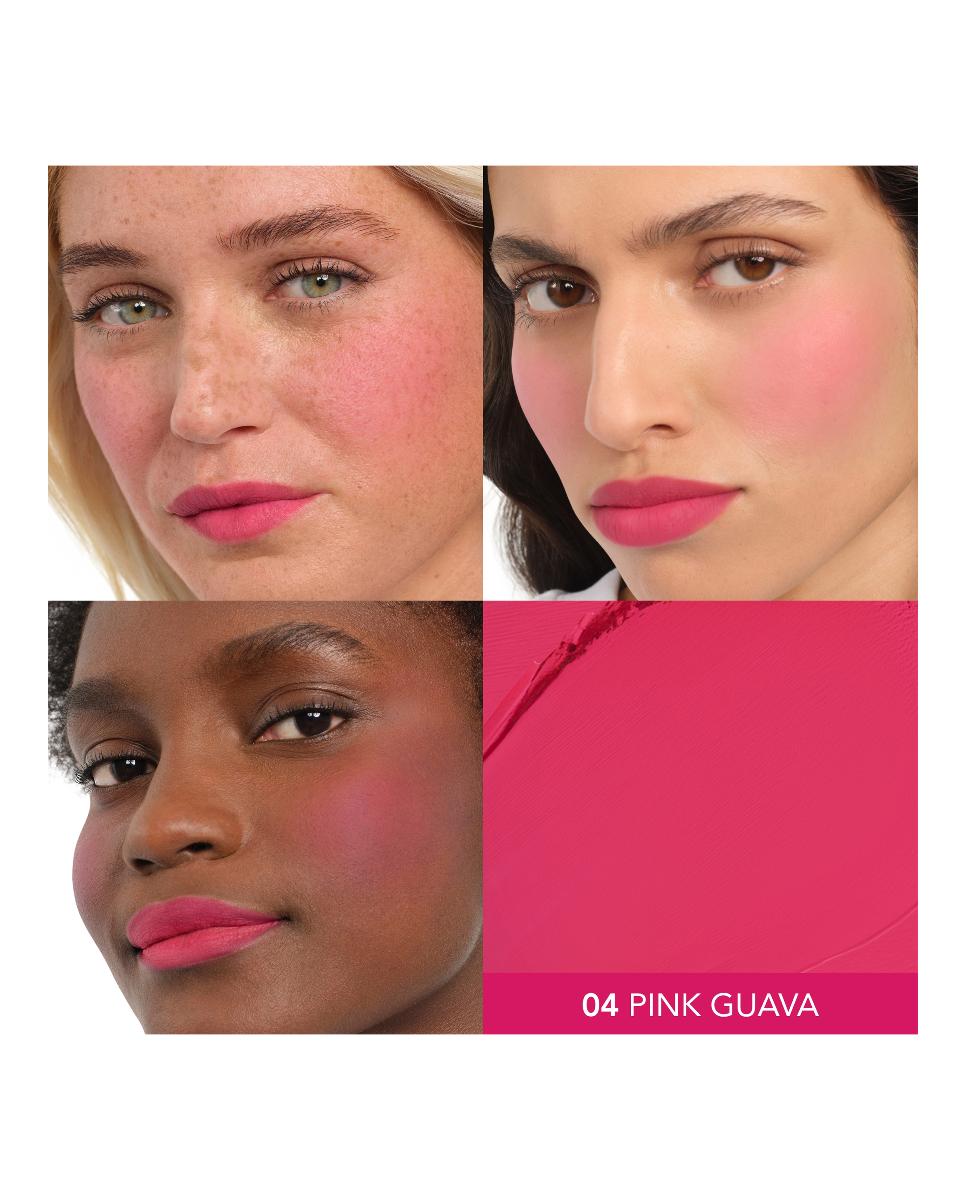 Colorete Macaron Melt Lip & Cheek Flush 8 g Bourjois - PINK GUAVA 04 8 g PINK GUAVA 04-6