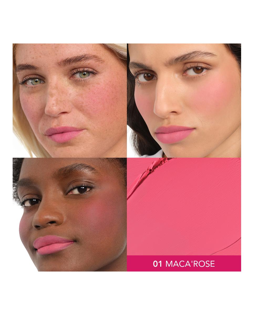 Colorete Macaron Melt Lip & Cheek Flush 8 g Bourjois - MACAROSE 01 8 g MACAROSE 01-5