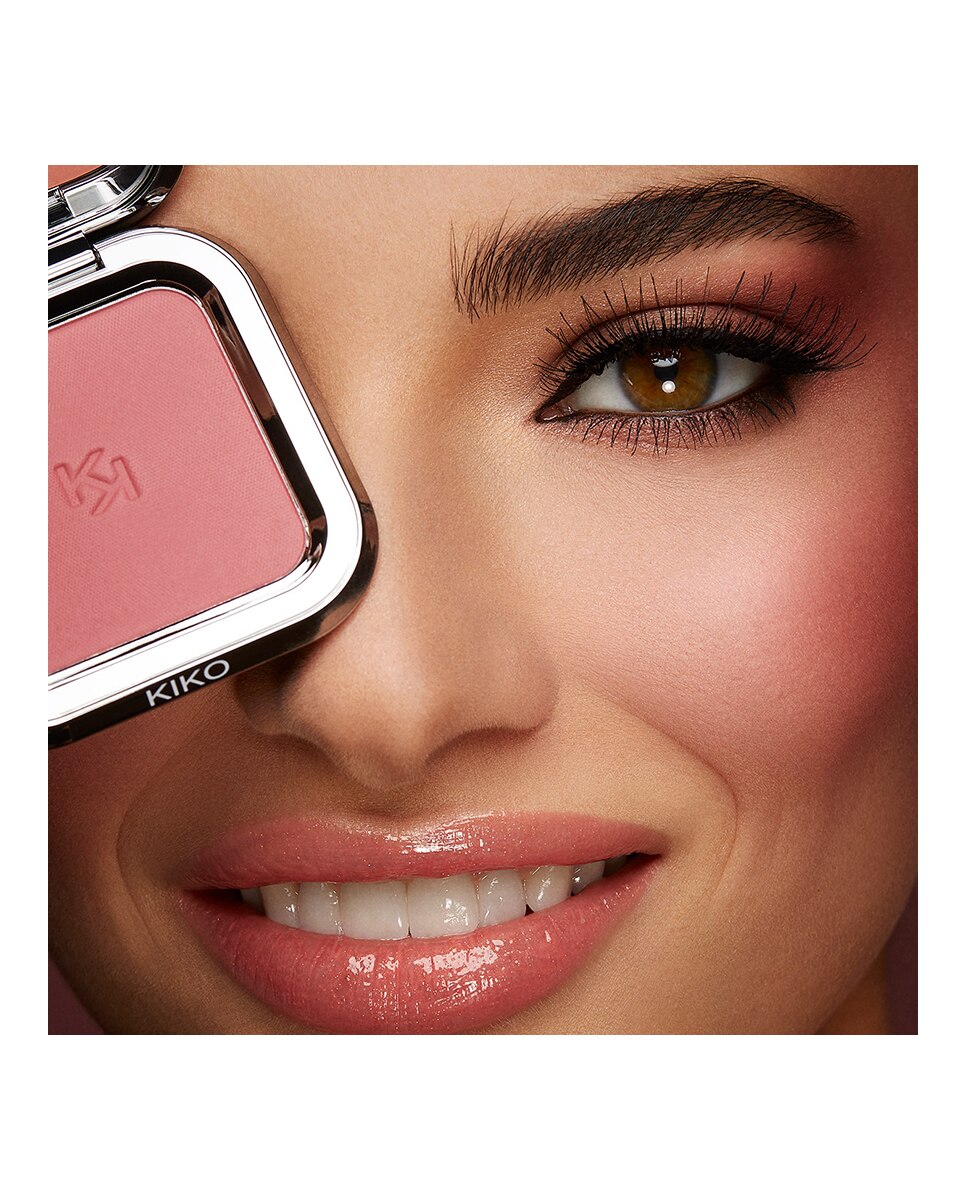 Colorete En Polvo Con Resultado Modulable De Larga Duración Unlimited Blush Kiko Milano - 10 Warm Mauve 10 Warm Mauve-4