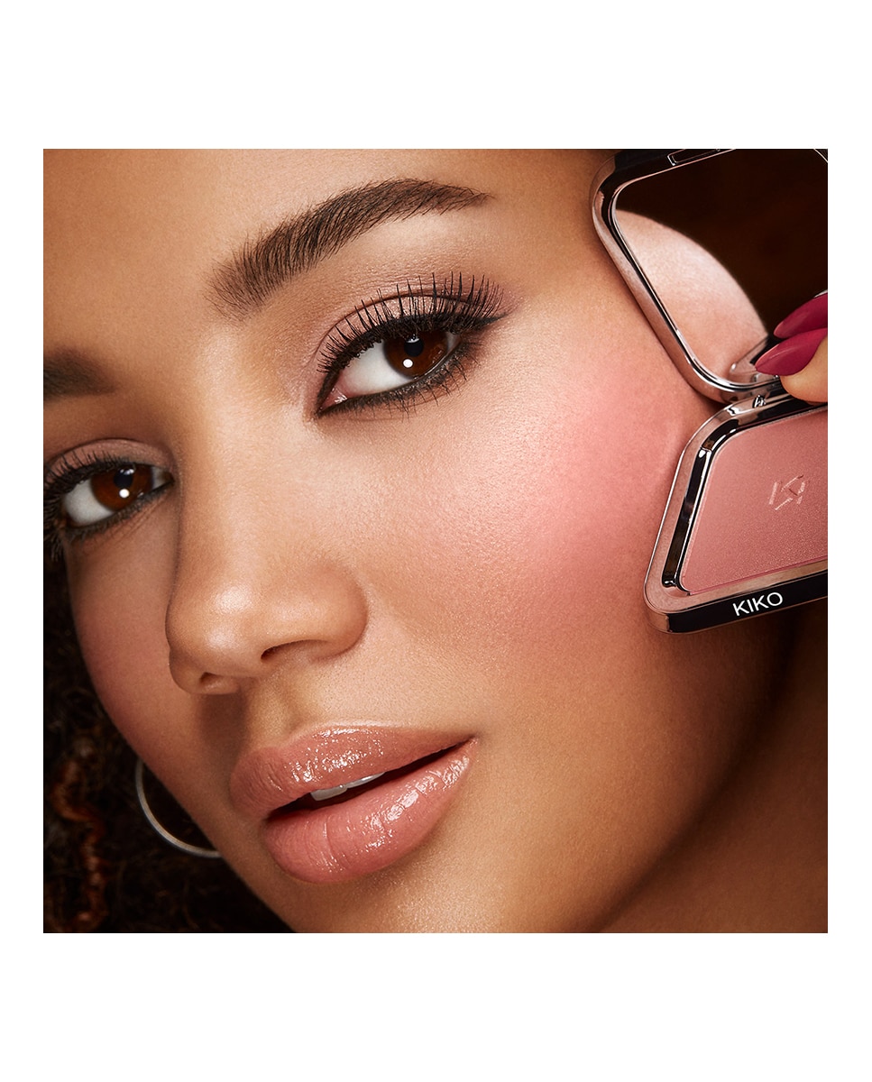 Colorete En Polvo Con Resultado Modulable De Larga Duración Unlimited Blush Kiko Milano - 11 Bright Rose 11 Bright Rose-3