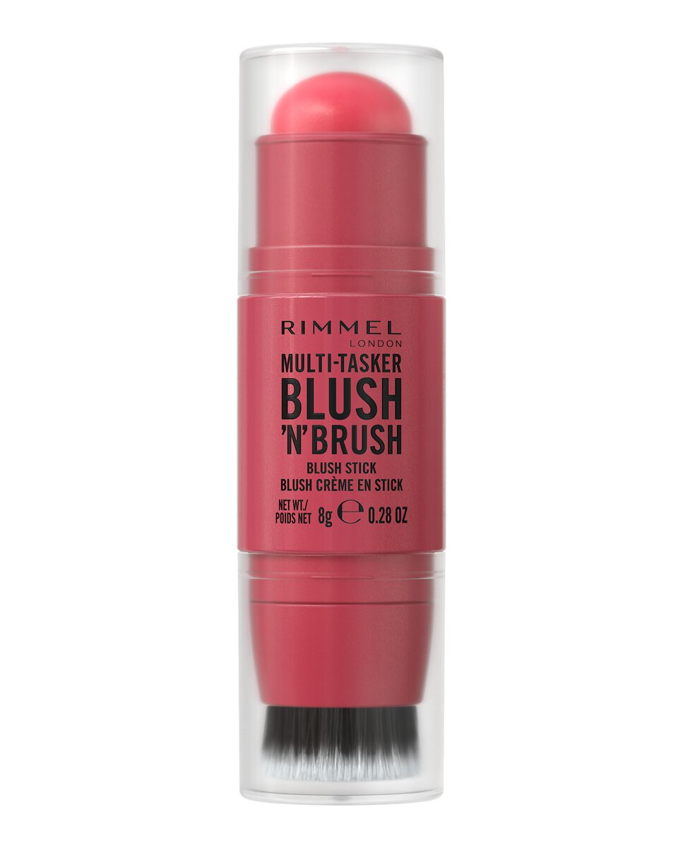 Colorete Multitasker Blush 'N' Brush Stick 8 g Rimmel London - 150 CHERRY ON POINT 150 CHERRY ON POINT-1