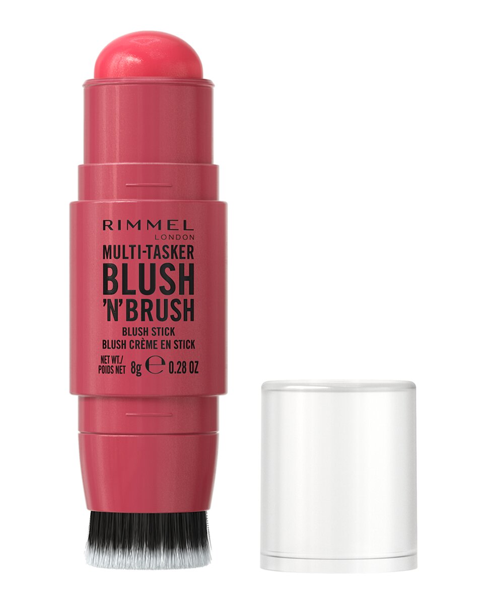 Colorete Multitasker Blush 'N' Brush Stick 8 g Rimmel London - 150 CHERRY ON POINT 150 CHERRY ON POINT-2