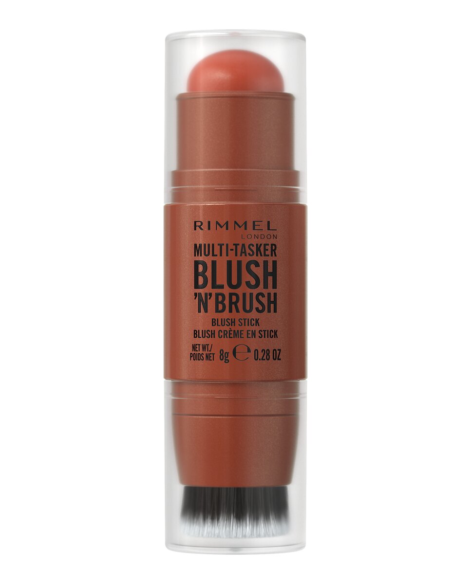 Colorete Multitasker Blush 'N' Brush Stick 8 g Rimmel London - 300 NEARLY SUEDE 300 NEARLY SUEDE-1