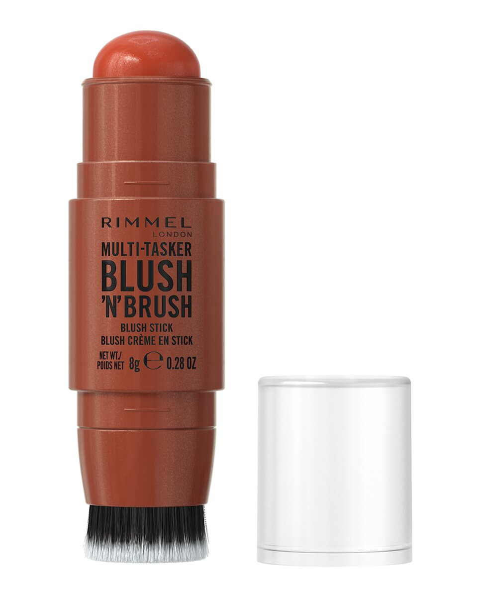Colorete Multitasker Blush 'N' Brush Stick 8 g Rimmel London - 300 NEARLY SUEDE 300 NEARLY SUEDE-2