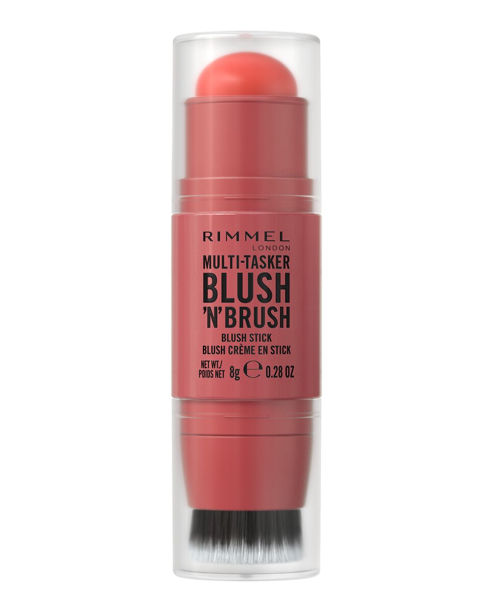 Colorete Multitasker Blush 'N' Brush Stick 8 g Rimmel London - 250 CORAL DUST 250 CORAL DUST-1