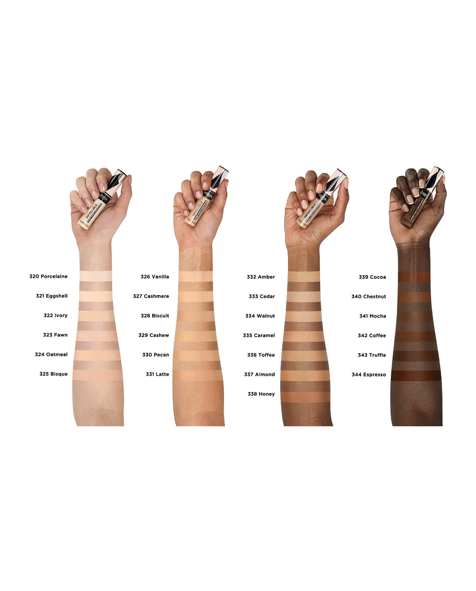 Corrector Infalible More Than Concealer L'Oréal Paris - 330 Pecan 11 ml 330 Pecan-4