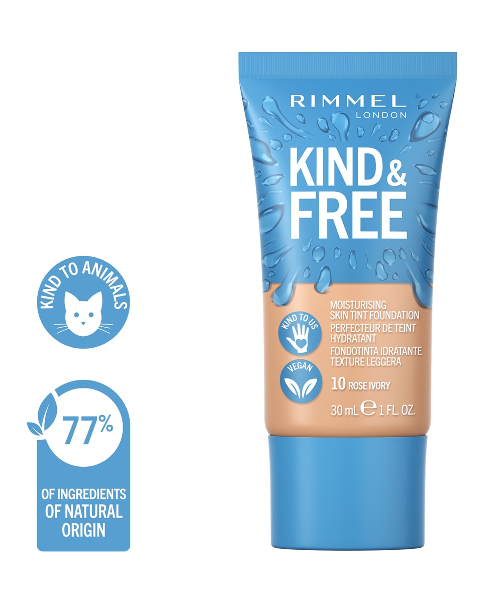 Base de maquillaje Kind & Free Rimmel - 10 Rose Ivory 10 Rose Ivory-3