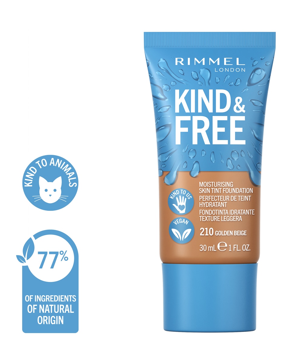 Base de maquillaje Kind & Free Rimmel - 201 Classic Beige 201 Classic Beige-3