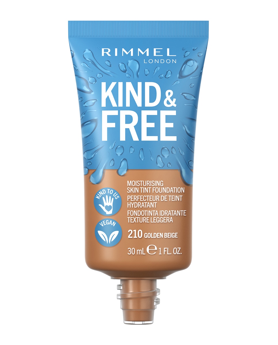 Base de maquillaje Kind & Free Rimmel - 201 Classic Beige 201 Classic Beige-4