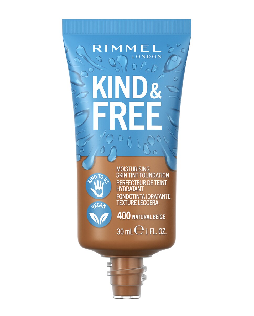 Base de maquillaje Kind & Free Rimmel - 400 Natural Beige 400 Natural Beige-4